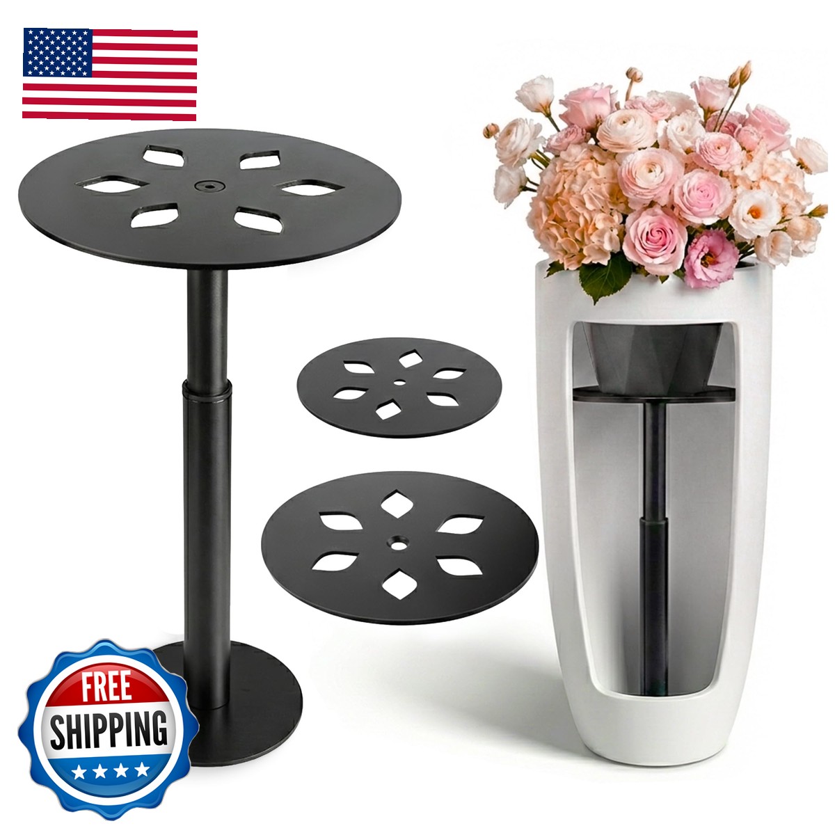 TCYPUHL Adjustable Plant Risers 10-17 Inch Lift Height