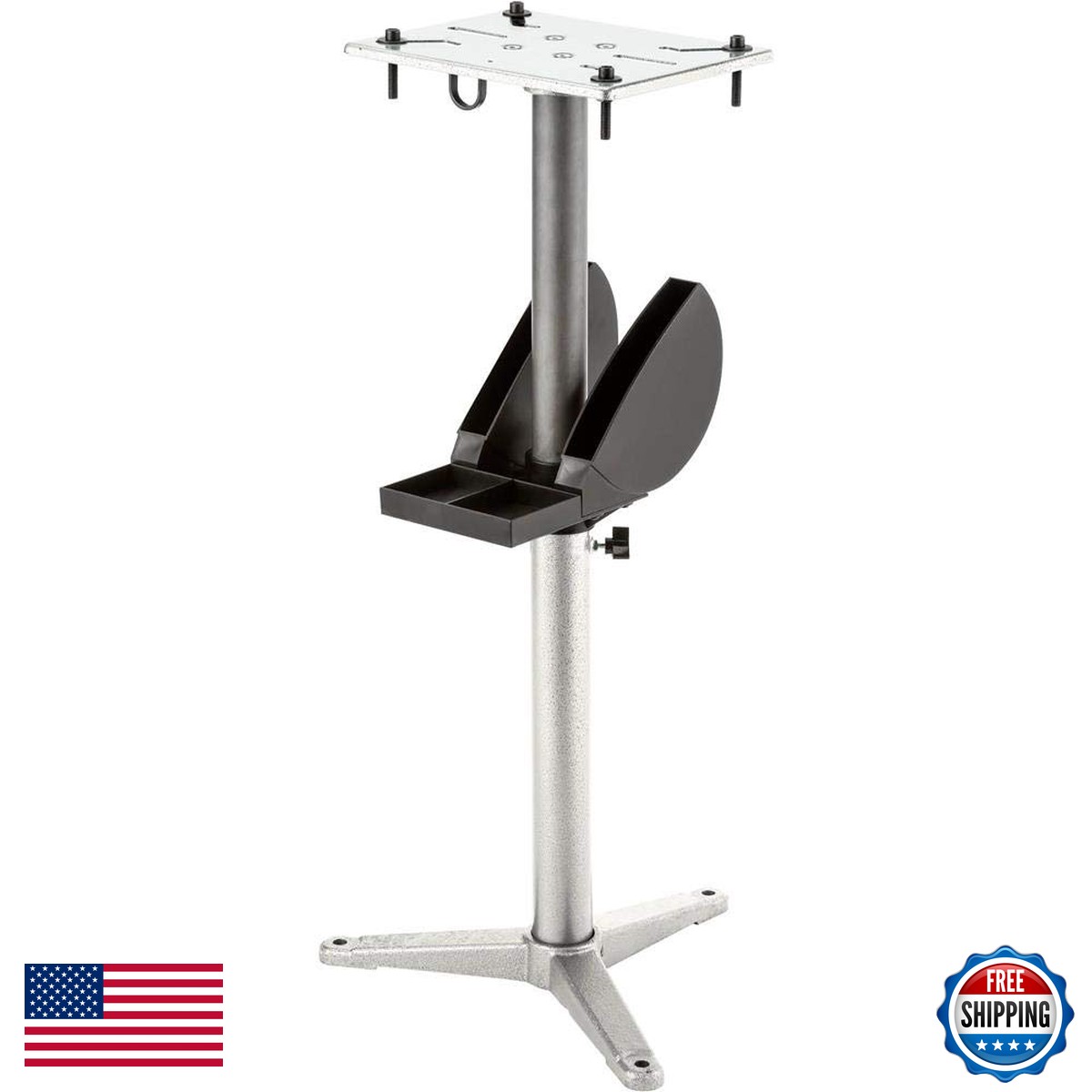 Woodstock D4296 Adjustable Stand For 6-8" Bench Grinders