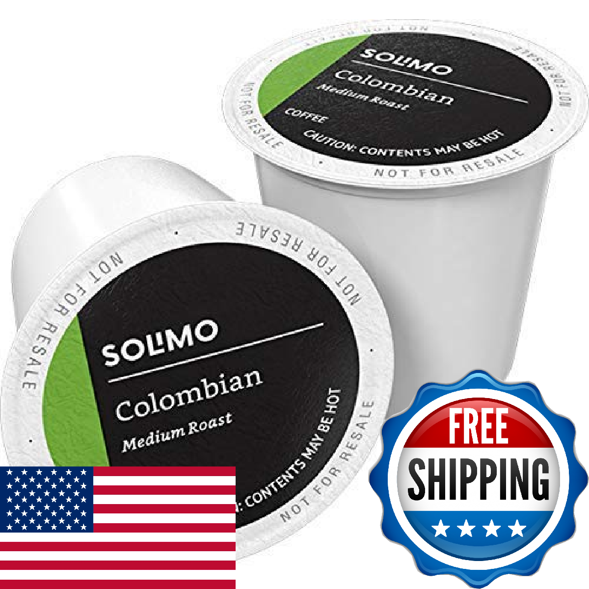 – – Roast Coffee Pods Colombian Compatible